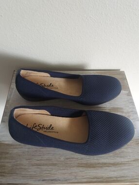 Lifestride velocity 2.0 Support Flex Comfort Women's 9M Navy Slip Ons